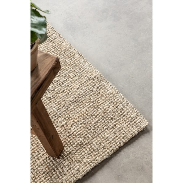 Kilimas iš džiuto kreminės spalvos 80x200 cm Bouclé – Hanse Home-image-4