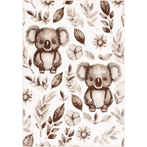 Vaikiškas kilimas smėlio spalvos 200x280 cm Baby Koalas – FD
