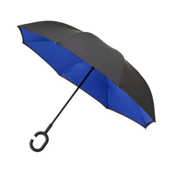 Juodai mėlynas vėjo nepraleidžiantis skėtis "Ambiance Rever", ⌀ 107 cm