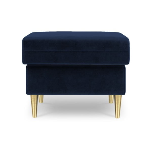 Mėlynas pufas Mazzini Sofas Muguet, 60 x 45 cm-image-2