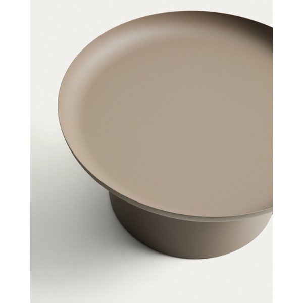 Iš metalo apvalios formos sodo kavos staliukas ø 70 cm Arcola – Kave Home-image-3