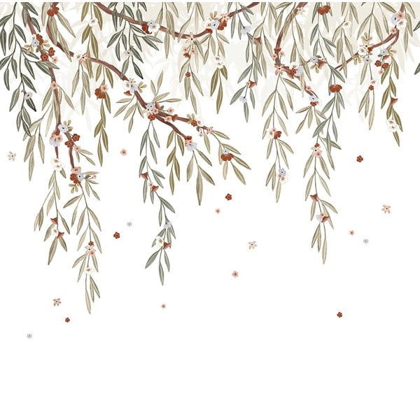 Vaikiški tapetai 200 cm x 248 cm Eucalyptus Blooming – Lilipinso