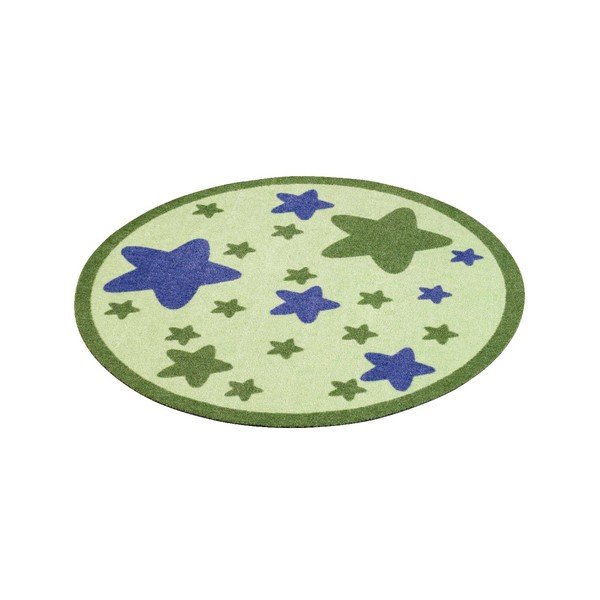 Vaikiškas žalias kilimas "Zala Living Star", ⌀ 100 cm-image-2