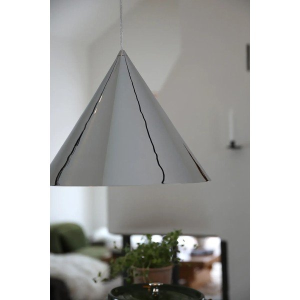 Sidabrinės spalvos iš metalo kabantis šviestuvas ø 37,5 cm su metaliniu gaubtu Tip – Markslöjd-image-2