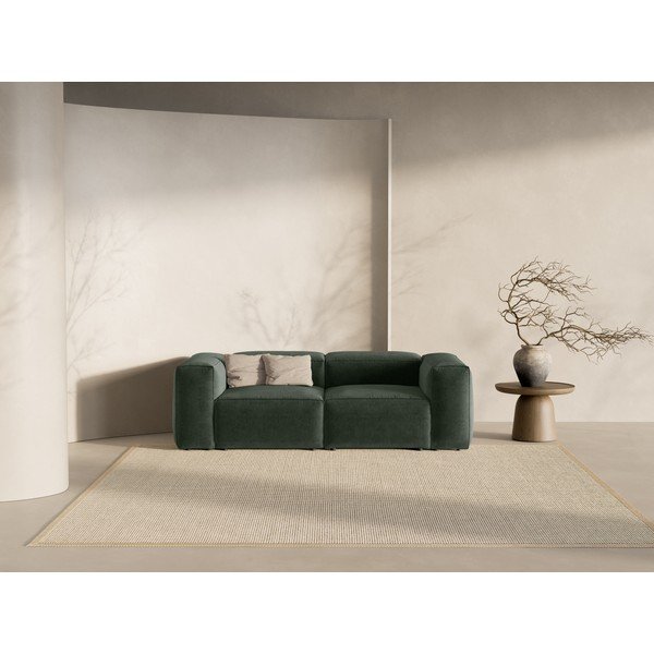 Žalios spalvos sofa 224 cm Bergamo – Cosmopolitan Design-image-1