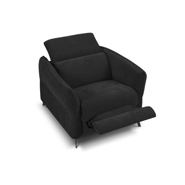 Krėslas juodos spalvos Hubble – Windsor & Co Sofas-image-3