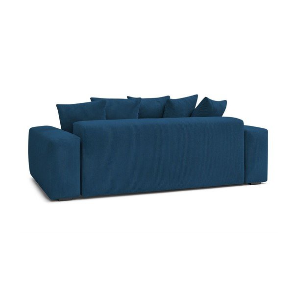 Iš kordinio velveto sofa tamsiai mėlynos spalvos 280 cm Voltaire – Bobochic Paris-image-4