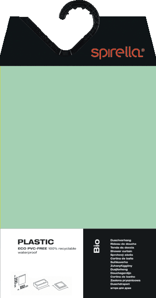 Dušo užuolaida 180x200 cm Bio – Spirella-image-2