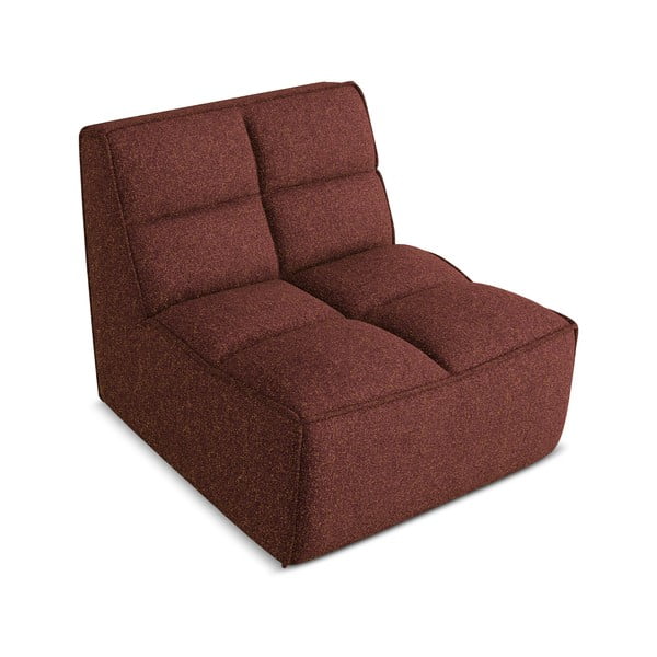 Bordo spalvos modulinė sofos dalis Kalai – Makamii-image-3