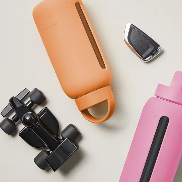 Oranžinės spalvos kelioninis buteliukas 720 ml Tropical Papaya – Muuki-image-3