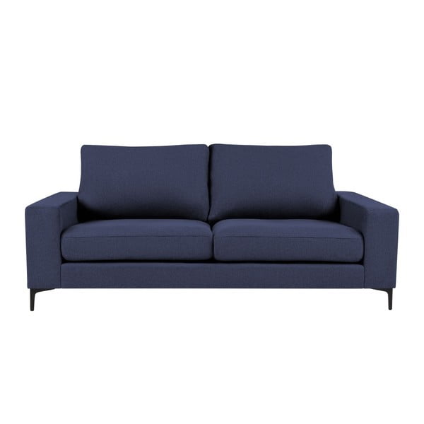 Tamsiai mėlyna trijų vietų sofa "Kooko Home Cancan