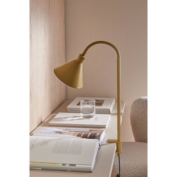 Rudos spalvos iš metalo stalinis šviestuvas su sulankstoma konstrukcija/su segtuku (aukštis 50 cm) Flexi Torino – Ellos Home-image-2