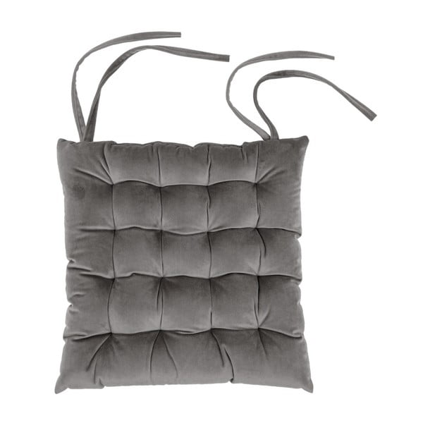 Tamsiai pilka sėdimoji pagalvėlė Tiseco Home Studio Chairy, 37 x 37 cm