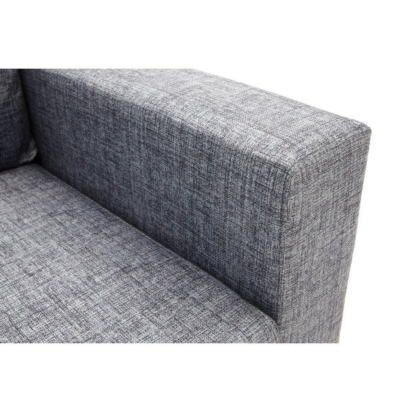 Sofa šviesiai pilkos spalvos 154 cm Step – Balcab Home-image-4
