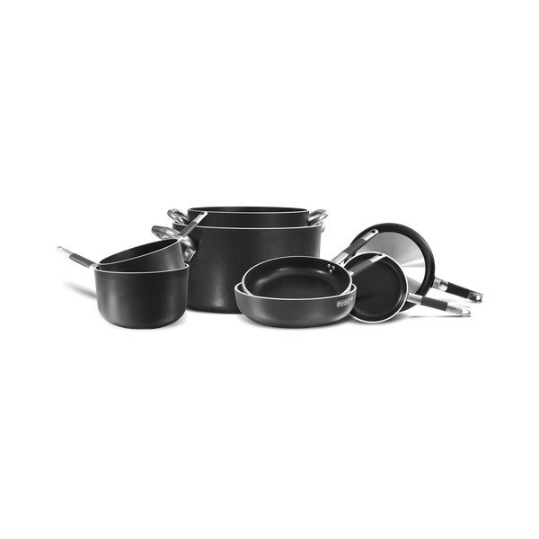 Pentole Agnelli Al Black juoda neprideganti aliuminio keptuvė, ø 16 cm-image-2