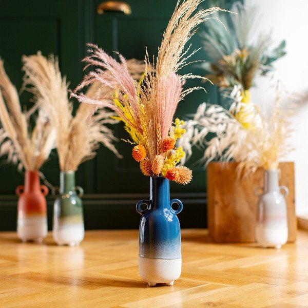 Mėlyna vaza Sass & Belle Bohemian Home Mojave, aukštis 23 cm-image-1