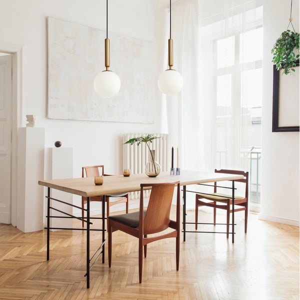 Pakabinamas šviestuvas iš bronzos SULION Musa, aukštis 150 cm-image-1