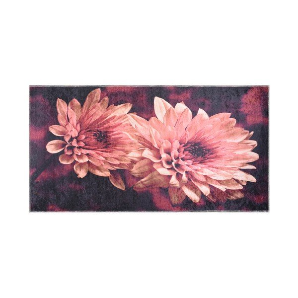 Patvarus kilimas Vitaus Red Chrysantemum, 100 x 160 cm-image-1
