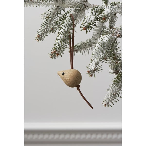 Medinė pakabinama kalėdinė dekoracija Kähler Design Nordic Tales-image-2