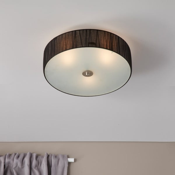 Juodas lubinis šviestuvas Markslöjd Byske, ⌀ 40 cm-image-1