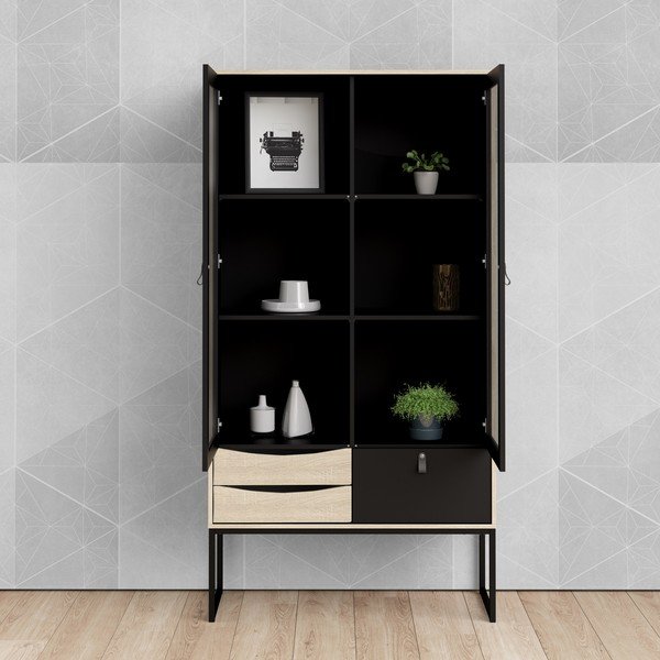 Juoda vitrina Tvilum Stubbe-image-1