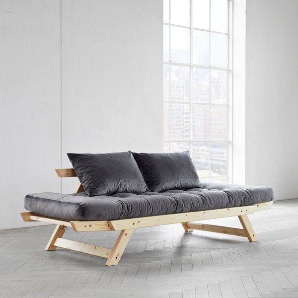 Kintama sofa "Karup Bebop Natural/Velvet Gray-image-3