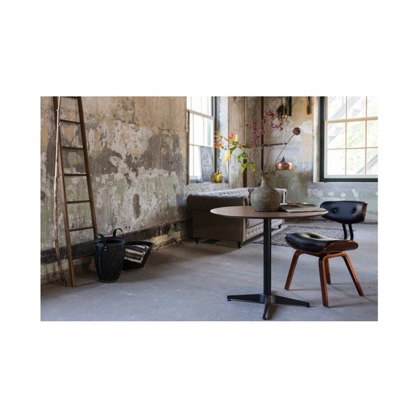 Stalas su juodo plieno konstrukcija "Dutchbone", ⌀ 75 cm-image-4