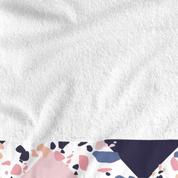 2 medvilninių rankšluosčių rinkinys Blanc Terrazzo-image-1