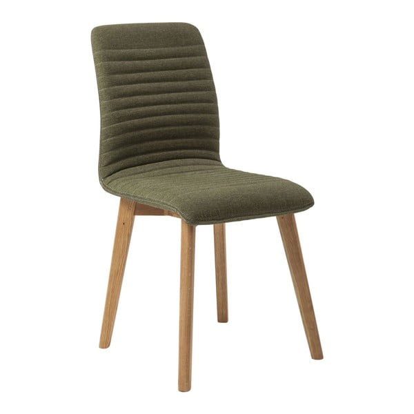 2 tamsiai žalių valgomojo kėdžių rinkinys "Kare Design Lara