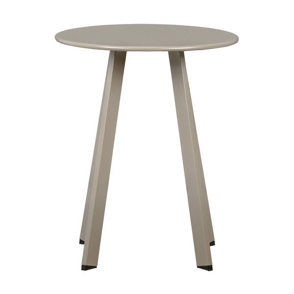 Iš metalo apvalios formos sodo šoninis staliukas ø 40 cm Fer – WOOOD