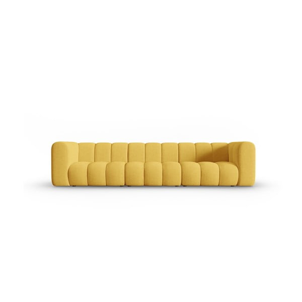 Sofa geltonos spalvos 318 cm Lupine – Micadoni Home