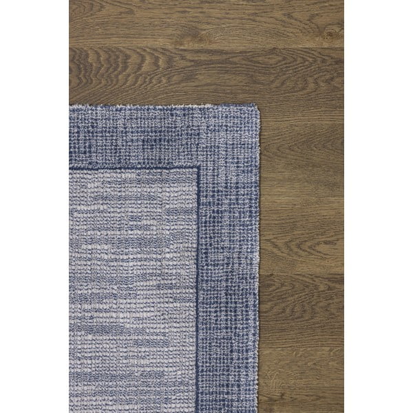 Kilimas iš vilnos tamsiai mėlynos spalvos 160x240 cm Linea – Agnella-image-3