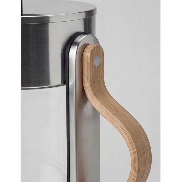 Sidabrinės spalvos iš stiklo virdulys 1,2 l Emma – Stelton-image-4