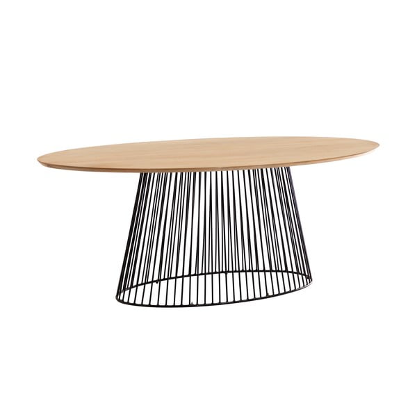 Valgomojo stalas su mango medienos stalviršiu Kave Home, 200 x 110 cm-image-4