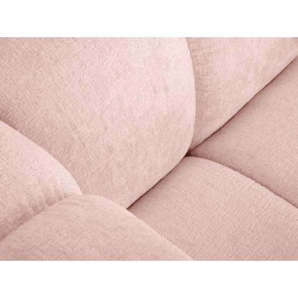 Sofa rožinės spalvos 228 cm Lupine – Micadoni Home-image-1
