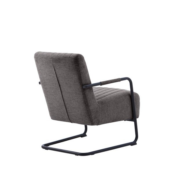 Krėslas tamsiai pilkos spalvos Trout – Unique Furniture-image-4