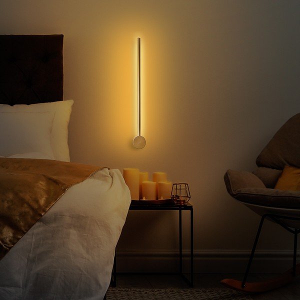 Auksinės spalvos sieninė lempa LED Sword – Opviq lights-image-1