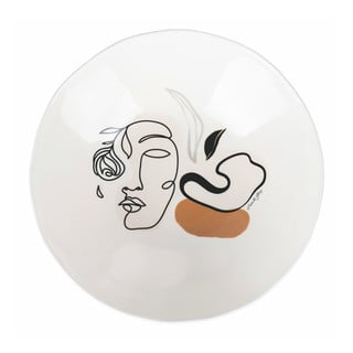 Keramikinis salotų dubuo Villa d'Este Face to Grey, ø 31,5 cm