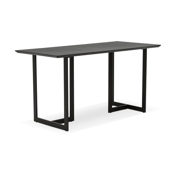 Juodas darbo stalas Kokoon Dorr, 150 x 70 cm-image-3