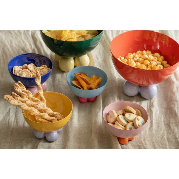 Šviesiai mėlynos spalvos iš geležies mažas dubuo Double Funky – PT LIVING-image-1