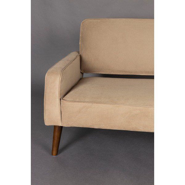Sofa smėlio spalvos 200 cm Preston – Dutchbone-image-1