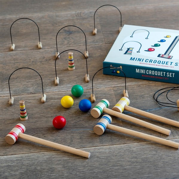 Stalo kriketas Mini Croquet Set – Rex London-image-1