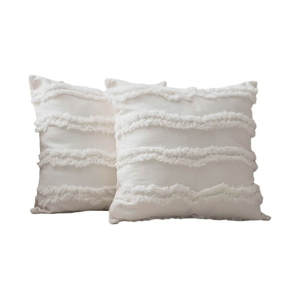 Dekoratyviniai pagalvių užvalkalai 2 vnt. 43x43 cm – Mioli Decor