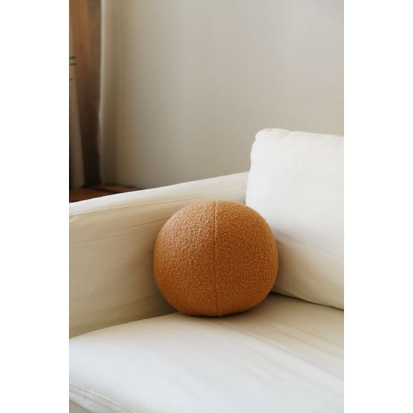 Iš boucle dekoratyvinė pagalvėlė ø 25 cm Top – Mioli Decor-image-1