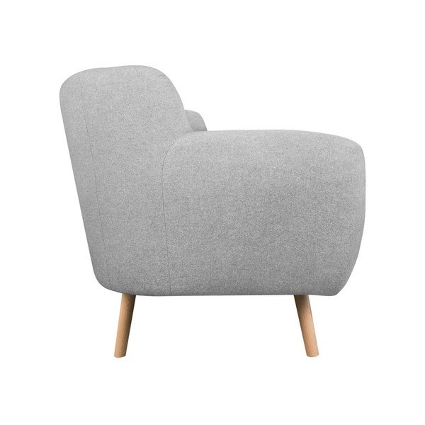 Šviesiai pilka dvivietė sofa "Kooko Home Pop-image-3