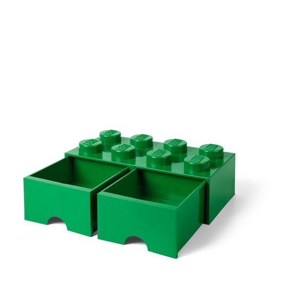 Žalia daiktadėžė su 2 stalčiais LEGO®-image-3