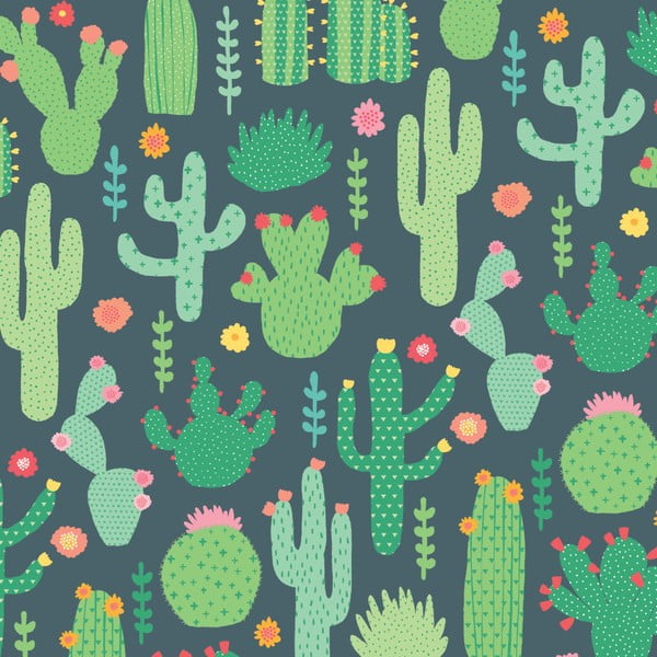 Vyniojamasis popierius Sass & Belle Cactus