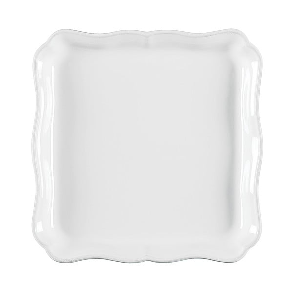 Baltas keramikinis padėklas Costa Nova Alentejo, 21 x 28 cm