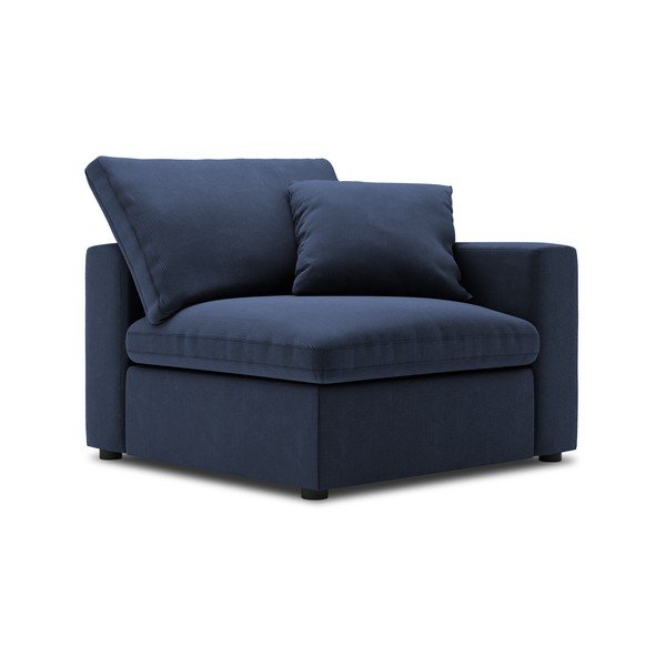 Tamsiai mėlynas modulinės sofos kampas Windsor & Co Sofas Galaxy, dešinysis kampas-image-2