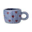 Mėlynos spalvos iš keramikos vaikiškas puodelis 115 ml Nini – Bloomingville Mini